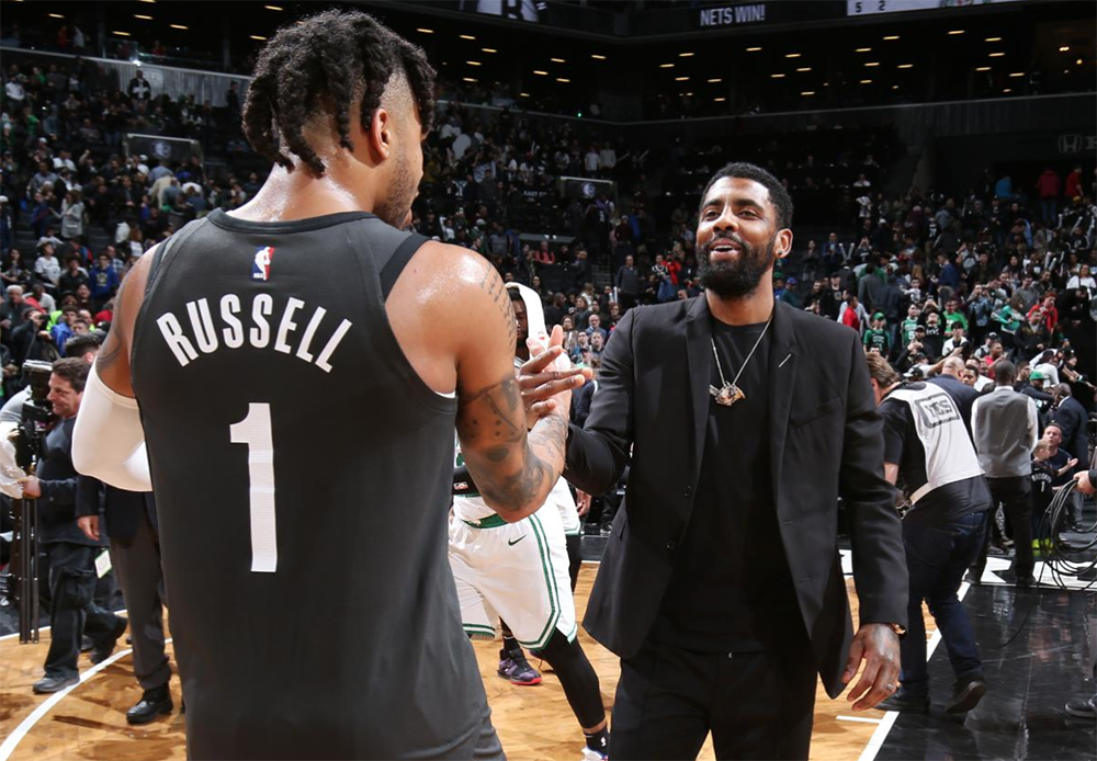 Kyrie Irving đang cực kỳ nghiêm túc với ý định đến Brooklyn Nets: DAngelo Russell có cảm thấy lo lắng?